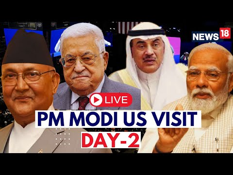 PM Modi LIVE | PM Modi In USA LIVE | PM Holds Bilateral Meetings With Kuwait Crown Prince | N18G