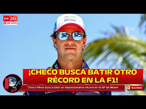 Checo Pérez busca batir un impresionante récord en el GP de Miami