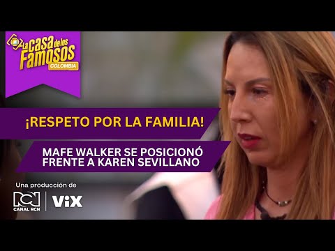 Mafe Walker quiere que Karen Sevillano salga de La casa de los famosos Colombia
