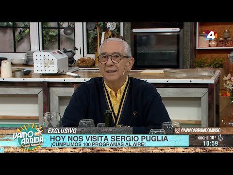 Vamo Arriba que es Domingo - Nos visita Sergio Puglia, un referente de la gastronomía