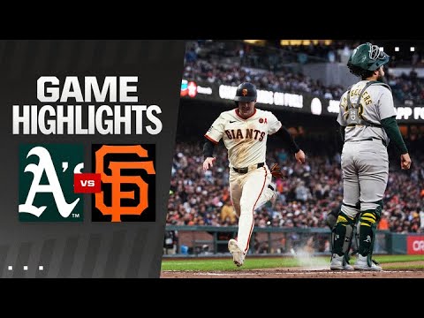 As vs. Giants Game Highlights (7/31/24) | MLB Highlights