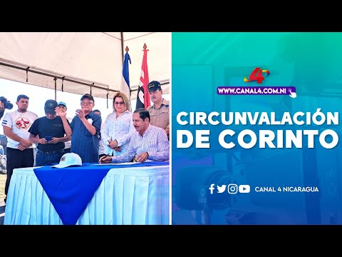 Inicia la construcción de la Circunvalación de Corinto, Chinandega