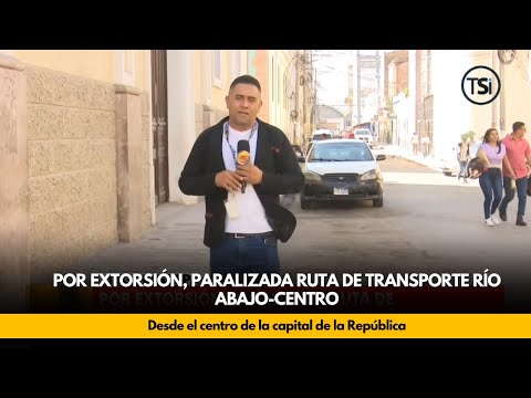 Por cobro de impuestos, paralizada ruta de transporte Río Abajo-Centro