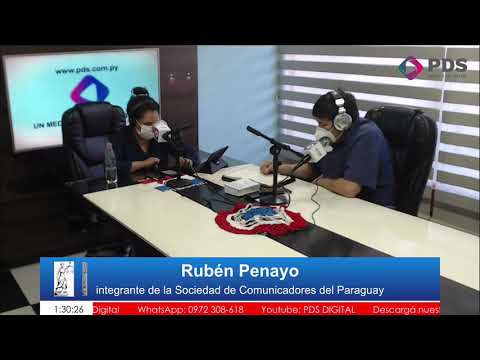 Entrevista- Rubén Penayo- integrante de la Sociedad de Comunicadores del Paraguay