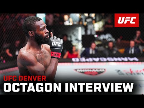 Montel Jackson Octagon Interview | UFC Denver