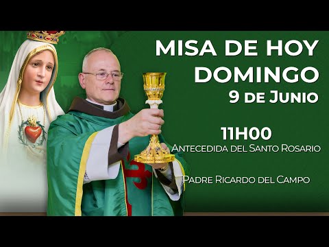 Misa de hoy 11:00 | Domingo 16 de Junio #misa #rosario