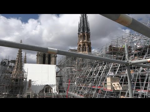 Notre-Dame de Paris: le chantier cinq ans après l'incendie | AFP