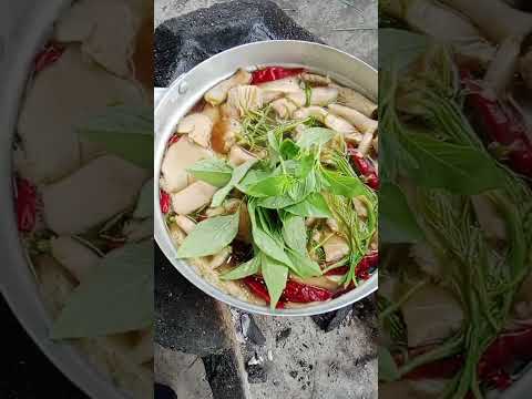 แกงเห็ดบ้านๆอร่อยที่สุดในโลกเ