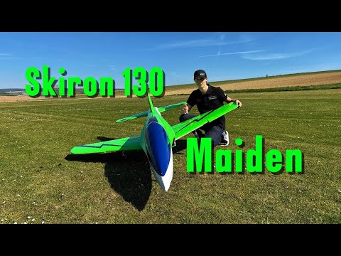 New Tom Jets prototype  Skiron 130 Maiden Flight with 140N Turbine