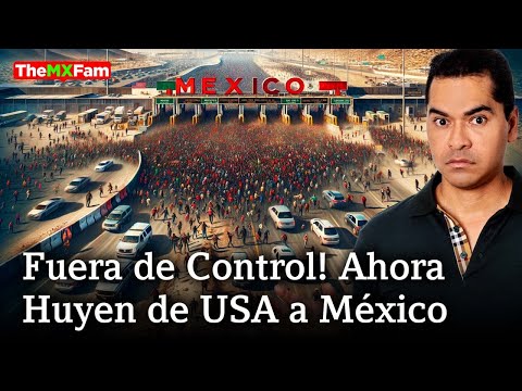 Miles de Estadounidenses Huyen a México de la Crisis en EEUU. Ya Está Fuera de Control! | TheMXFam