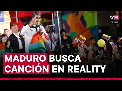 Venezuela lanza reality show para elegir canciones de la campaña presidencial de Maduro