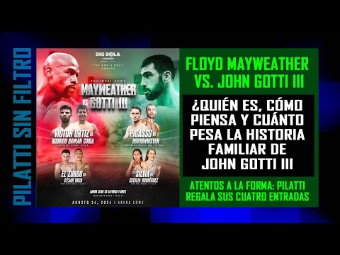 Floyd Mayweather vs. John Gotti III, con la mirada puesta en Picasso vs. Hovhannisyan