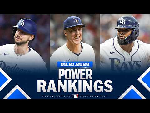정규 시즌이 한 주 남았을 때, 가장 강력한 팀들은 어디일까요? | MLB 파워 랭킹