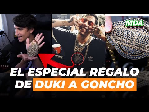 DUKI le REGALÓ su JOYA en forma de PÍLDORA a GONCHO