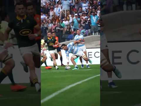 Try de Pablo Matera en Santiago del Estero Los Pumas vs Springboks