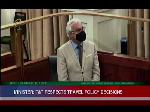 Health Minister: T&T Respects Travel Policy Decisions