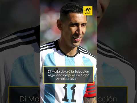 Di María dejará la selección argentina después de la Copa América 2024