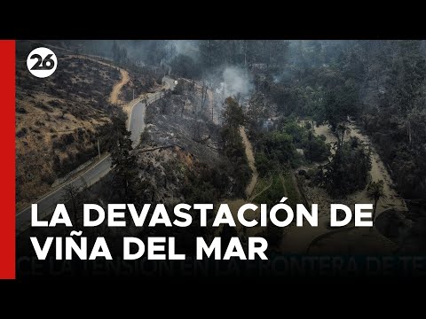 CHILE | Así quedó Viña del Mar tras los incendios