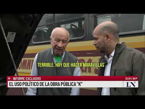 El uso político de la obra pública K; el pedido del Ministro Luis Caputo