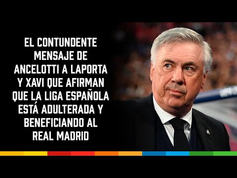 Ancelotti responde al Barcelona