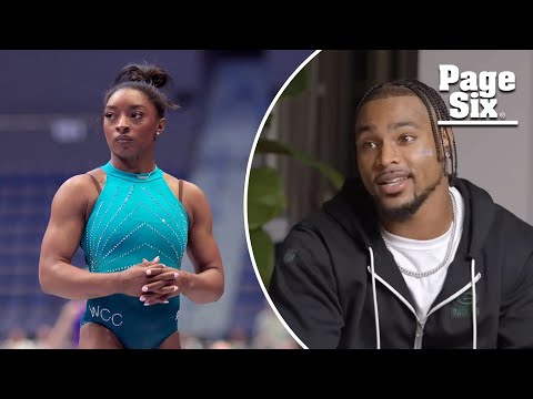 Simone Biles defends husband Jonathan Owens yet again for viral 'catch' comment