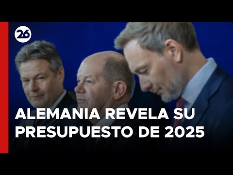 Alemania presentó el proyecto presupuestario del Gobierno para 2025