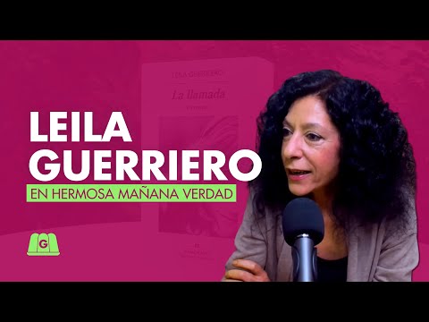 LEILA GUERRIERO PRESENTÓ LA LLAMADA. UN RETRATO EN HERMOSA MAÑANA VERDAD CON CLEMENTE CANCELA