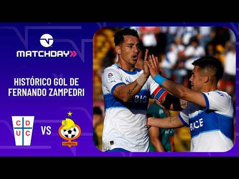 Universidad Católica vs Cobresal | El gol 104 de Fernando Zampedri con los Cruzados