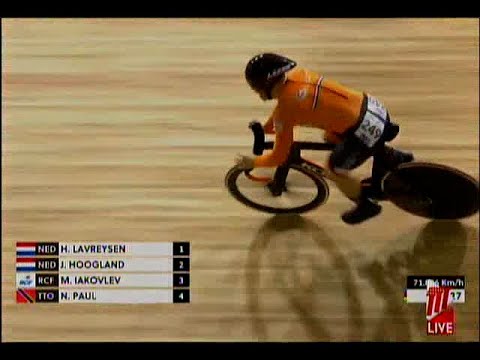 TT Cyclist Nicholas Paul 4th In Men's Keirin At UCI Track Championships