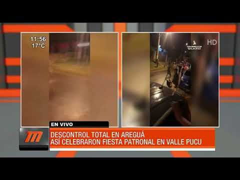 Descontrol total en Areguá durante fiesta patronal