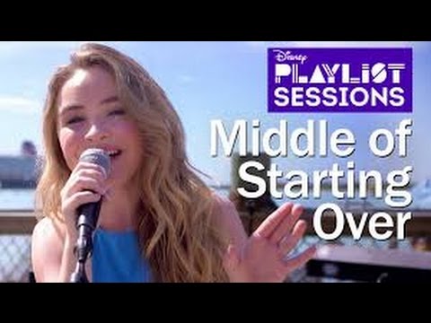 Sabrina Carpenter | Middle of Starting Over | Disney Playlist Sessions