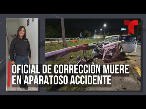 Oficial de Corrección muere en accidente de camino a trabajar