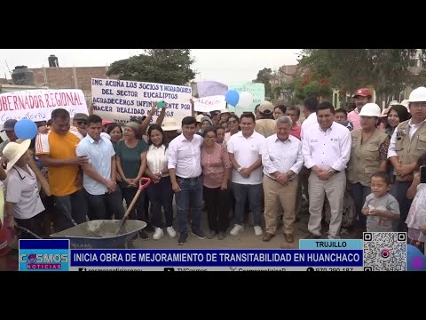 Trujillo: inicia obra de mejoramiento de transitabilidad en Huanchaco