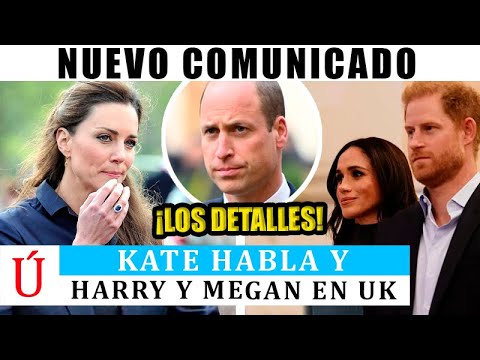 Harry ATERRIZA en Inglaterra PARA VER a Kate Middleton con Meghan este día y a William y Carlos III