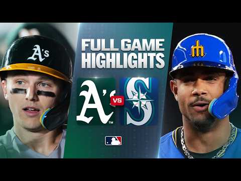 오클랜드 어슬레틱스 vs 시애틀 매리너스: 공식 풀 경기 하이라이트 (9월 4일) | 2026 MLB 시즌