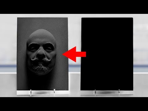 VANTABLACK - The Darkest Material on Earth