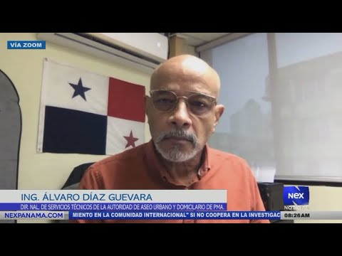 Entrevista a Álvaro Díaz Guevera de la autoridad de aseo urbano y domiciliario de Panamá