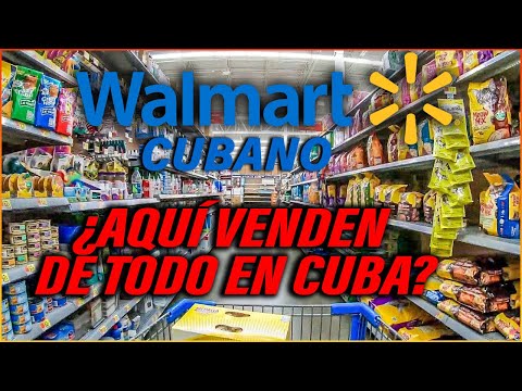 VIDEO DEL EL WALMART CUBANO JOVEN LOGRA ENTRAR AL SUPERMERCADO MÁS (ABASTECIDO) EN  !!!