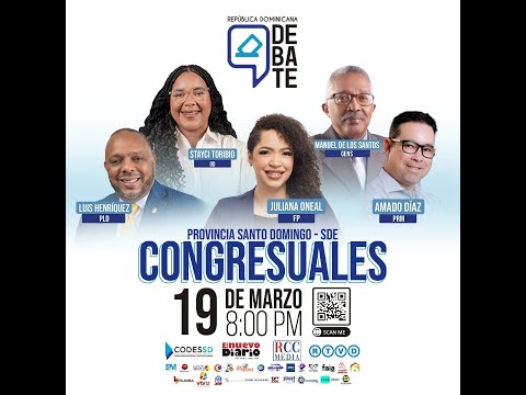 RCC Media: Debate con los candidatos a senador La Altagracia