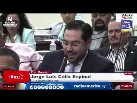 Jorge Cálix pregunta a Luis Redondo sobre reunión con “Tito” Asfura
