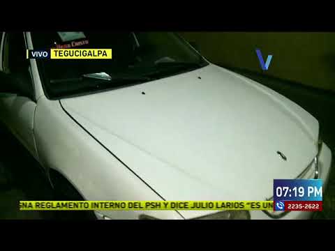 Asaltantes hirieron a taxista en el centro de Tegucigalpa