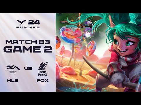 아 달다 | HLE vs. FOX 게임2 하이라이트 | 08.15 | 2024 LCK 서머 스플릿