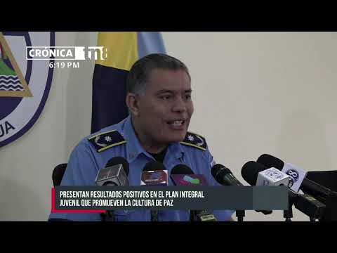 Policía Nacional da a conocer resultados de su programa ligado a los jóvenes - Nicaragua