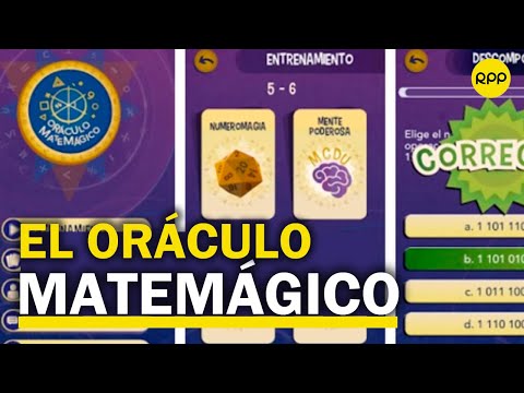 Oráculo Matemágico, la app que enseña matemáticas mediante un videojuego