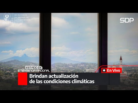 Brindan actualización sobre las condiciones climáticas en el país