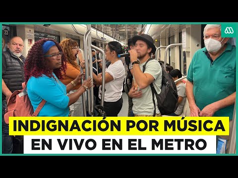 Usuarios de Metro indignados por música en vivo en los vagones