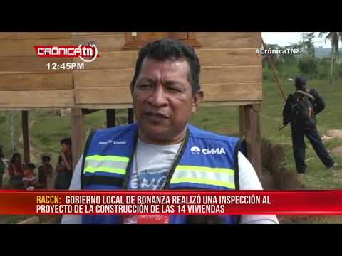 Nicaragua: Construcción de 14 viviendas en la comunidad Alal está en un 80%