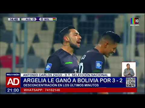 Argelia derrota a Bolivia