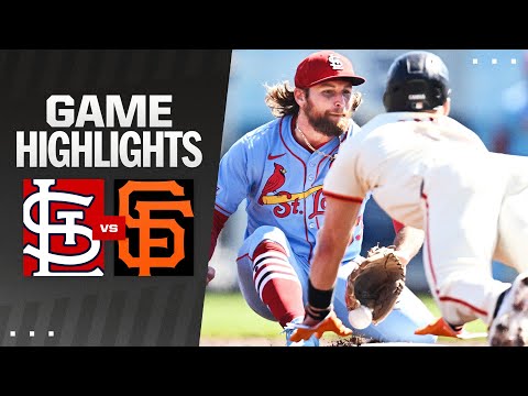 Cardinals vs. Giants Game Highlights (9/28/24) | MLB Highlights