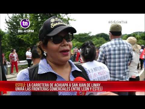 Nueva vía de comercio entre los municipios Achuapa y San Juan de Limay – Nicaragua